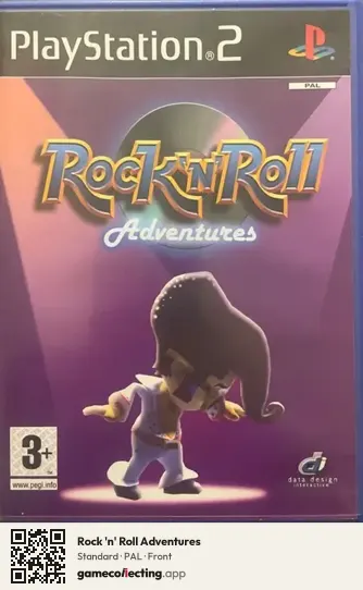 Rock 'n' Roll Adventures PlayStation 2, PAL box front