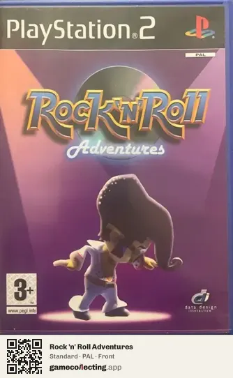 Rock 'n' Roll Adventures PlayStation 2, PAL box front