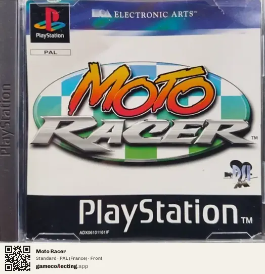 Moto Racer PlayStation, France box front