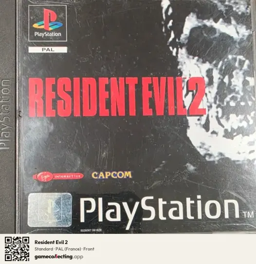 Resident Evil 2 PlayStation, France box front