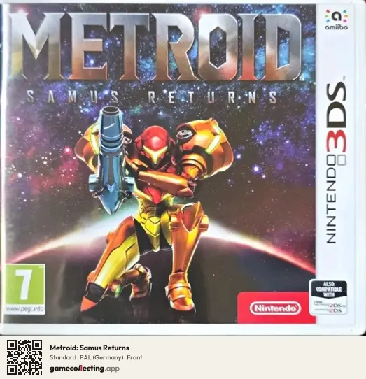 Metroid: Samus Returns Nintendo 3DS, Germany box front