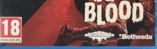 Wolfenstein: The New Order / Wolfenstein: The Old Blood, the PEGI square on its front
