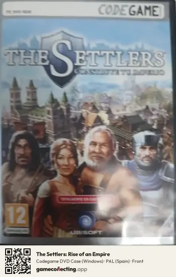 The Settlers: Rise of an Empire Computer, Spain box front