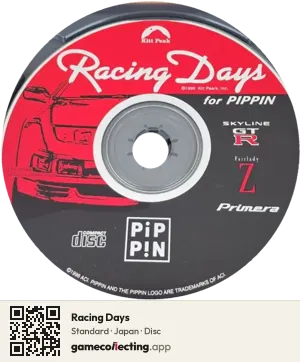 Racing Days Apple Pippin, Japan disc