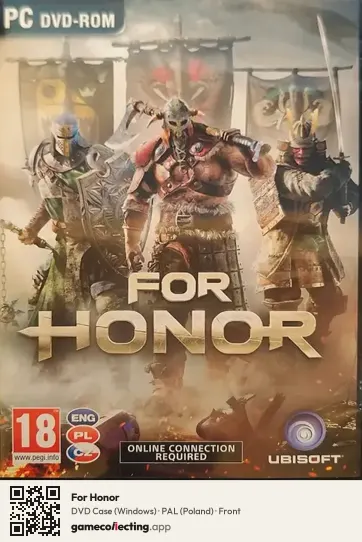 For Honor Computer, Poland box front