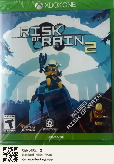 Risk of Rain 2 Xbox One, NTSC box front