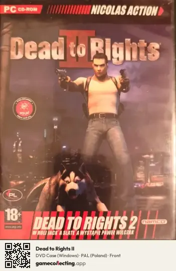 Dead to Rights II Computer, Poland box front