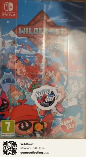 Wildfrost Nintendo Switch, PAL box front