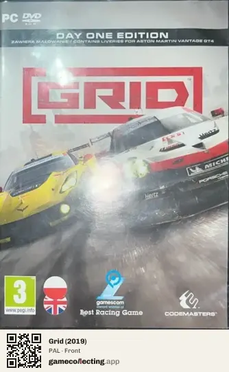 Grid (2019) Computer, PAL box front