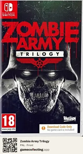 Zombie Army Trilogy Nintendo Switch, PAL box front
