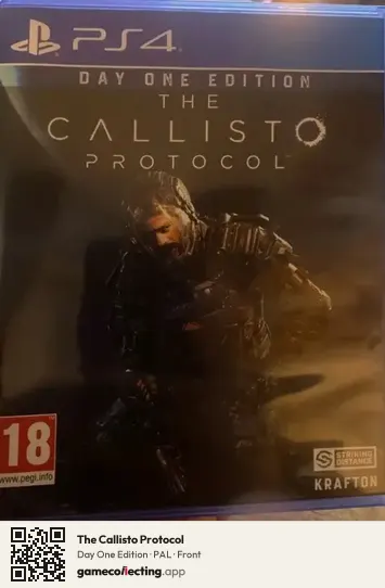 The Callisto Protocol PlayStation 4, PAL box front