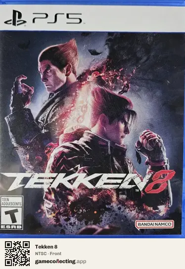 Tekken 8 PlayStation 5, NTSC box front