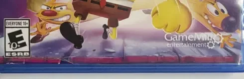 Nickelodeon All-Star Brawl, the ESRB box on its front