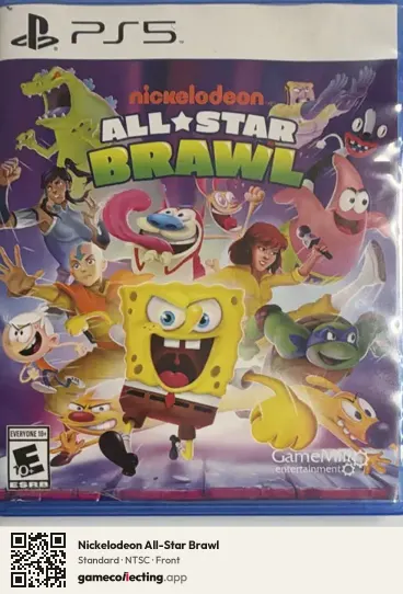 Nickelodeon All-Star Brawl PlayStation 5, NTSC box front