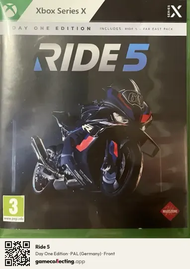 Ride 5 Xbox Series X, Germany box front