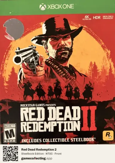 Red Dead Redemption 2 Xbox One, NTSC box front