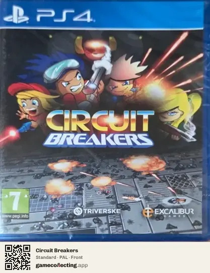 Circuit Breakers PlayStation 4, PAL box front