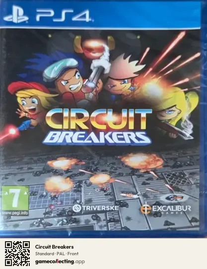 Circuit Breakers PlayStation 4, PAL box front