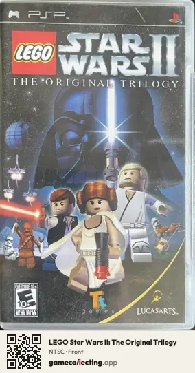 LEGO Star Wars II: The Original Trilogy PlayStation Portable, NTSC box front