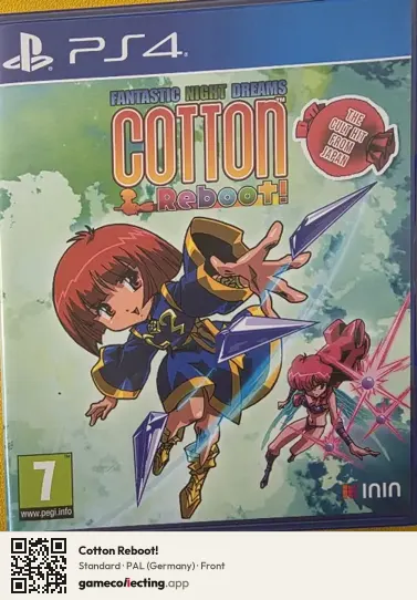Cotton Reboot! PlayStation 4, Germany box front