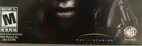 F.E.A.R. 3, the ESRB box on its front