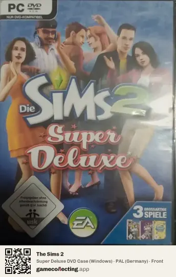 The Sims 2 Computer, Germany box front