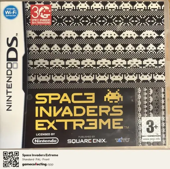 Space Invaders Extreme Nintendo DS, PAL box front