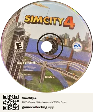 SimCity 4 Computer, NTSC disc