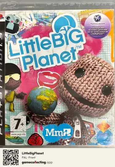 LittleBigPlanet PlayStation 3, PAL box front