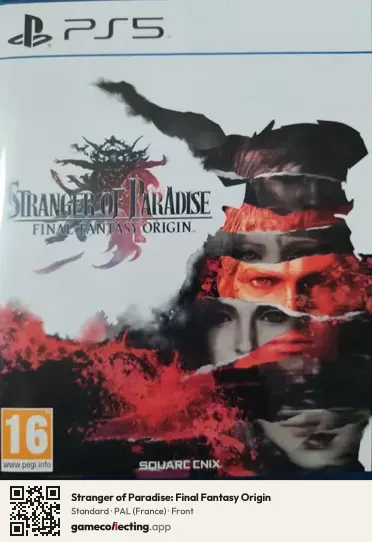 Stranger of Paradise: Final Fantasy Origin PlayStation 5, France box front
