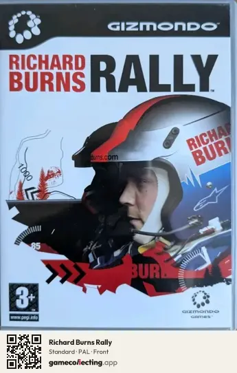 Richard Burns Rally Gizmondo, PAL box front