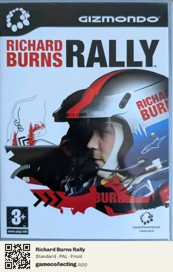 Richard Burns Rally Gizmondo, PAL box front