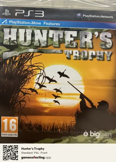 Hunter's Trophy PlayStation 3, PAL box front