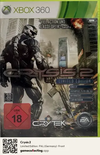 Crysis 2 Xbox 360, Germany box front