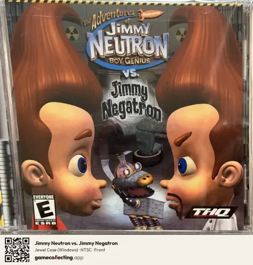 Jimmy Neutron vs. Jimmy Negatron Computer, NTSC box front