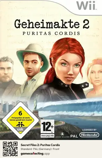 Secret Files 2: Puritas Cordis Nintendo Wii, Germany box front