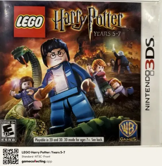 LEGO Harry Potter: Years 5-7 Nintendo 3DS, NTSC box front