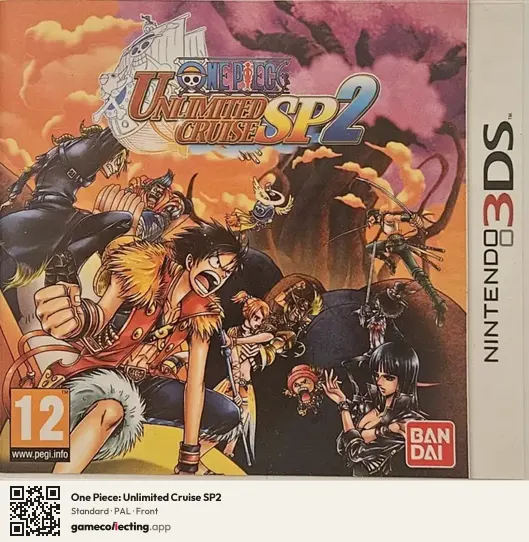 One Piece: Unlimited Cruise SP2 Nintendo 3DS, PAL box front