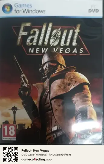 Fallout: New Vegas Computer, Spain box front