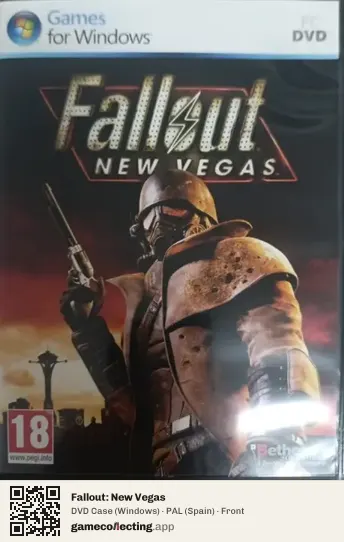 Fallout: New Vegas Computer, Spain box front