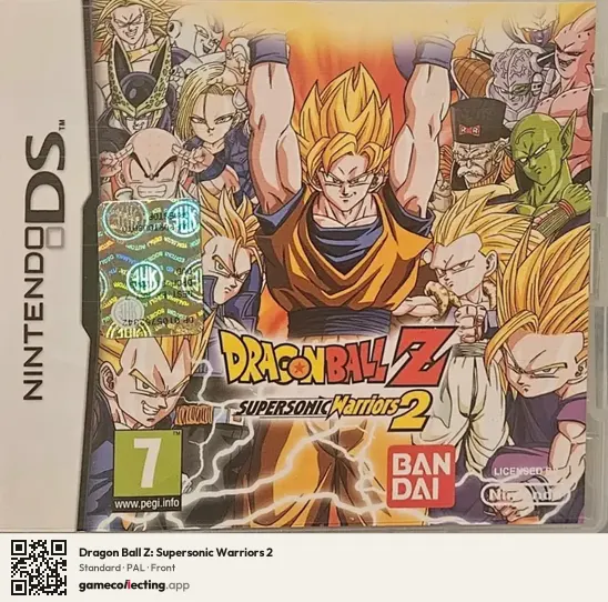 Dragon Ball Z: Supersonic Warriors 2 Nintendo DS, PAL box front