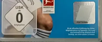 FIFA 19, the USK square on its front