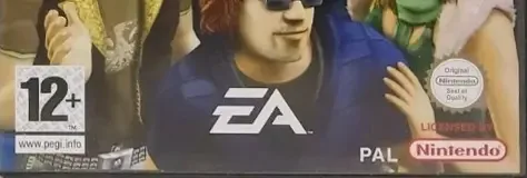 The Sims 2, the PEGI square on its front