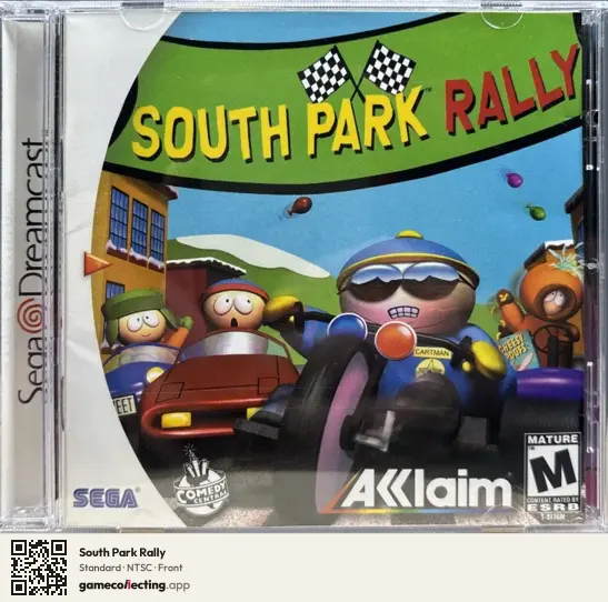 South Park Rally Sega Dreamcast, NTSC box front