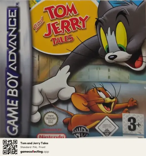 Tom and Jerry Tales Game Boy Advance, PAL box front