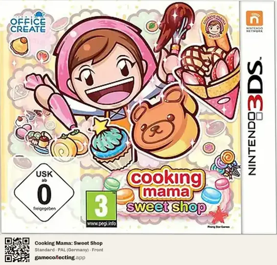 Cooking Mama: Sweet Shop Nintendo 3DS, Germany box front