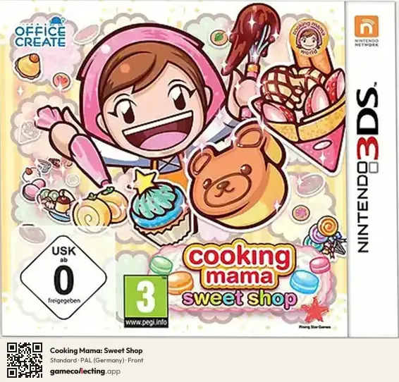 Cooking Mama: Sweet Shop Nintendo 3DS, Germany box front