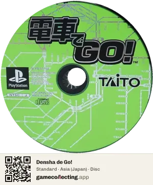 Densha de Go! PlayStation, Asia disc