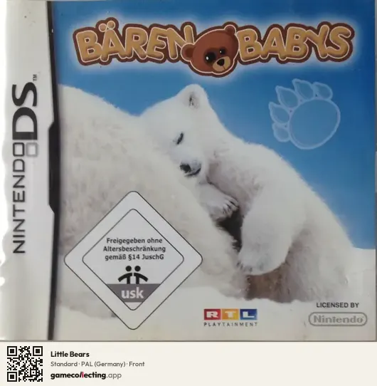 Little Bears Nintendo DS, Germany box front