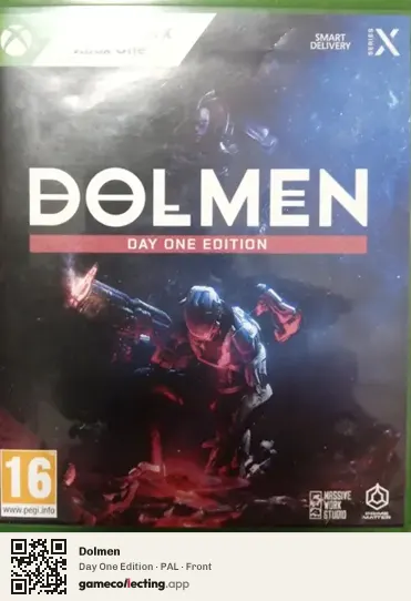 Dolmen Xbox One, PAL box front